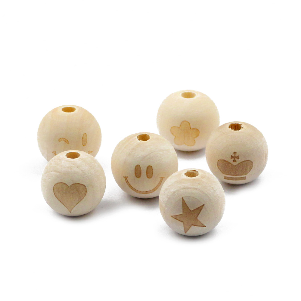 10pcs 20mm Round Natural Wood  – Jewelry Making 4 Year Old recenzja i cena