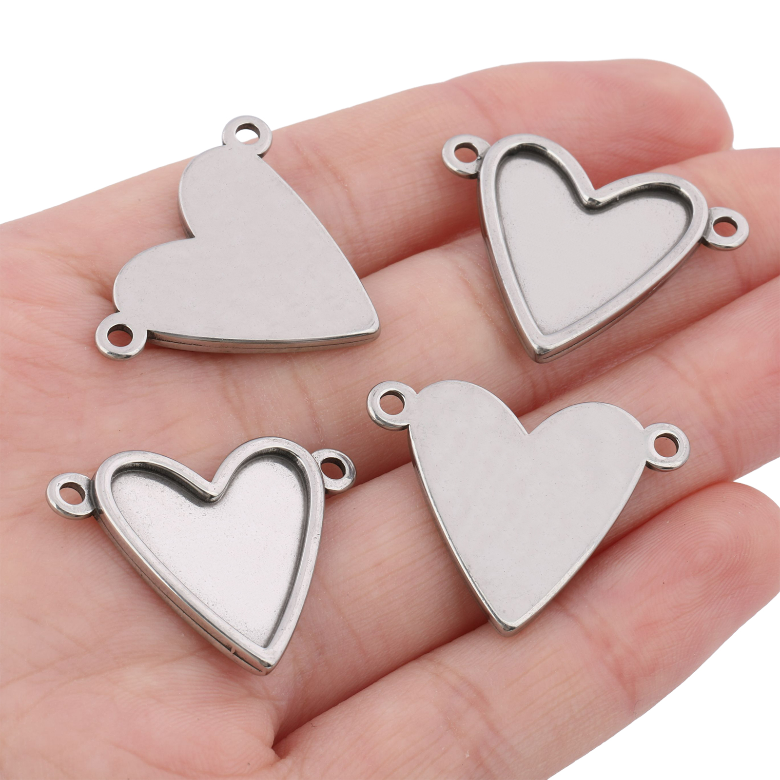 10pcs Stainless Steel Fit 16x1 – Pendant Blank Bezel recenzja i cena