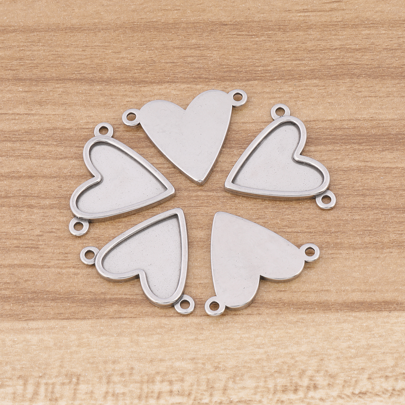 10pcs Stainless Steel Fit 16x1 – Pendant Blank Bezel recenzja i cena