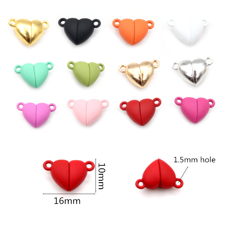 5 Sets  Love Heart Round Shape – Jewelry Making For Couples recenzja i cena