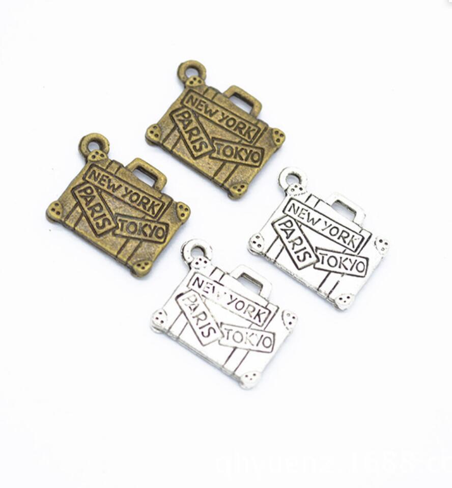 150pcs Charms Travel Bags New  – Jewelry Making Paris recenzja i cena