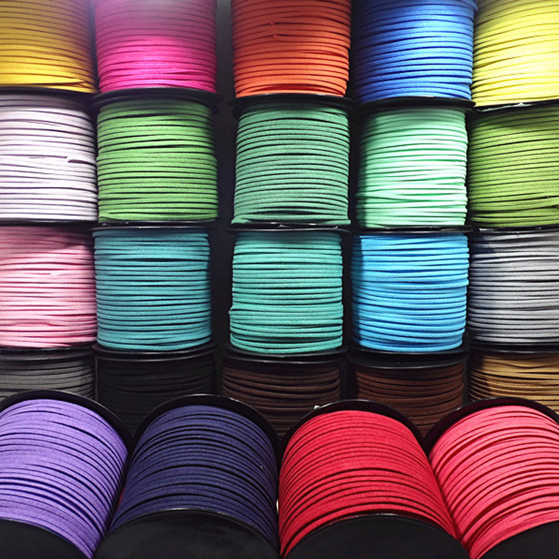 Mixed Colors Synthetic Suede L – Jewelry Making Event recenzja i cena