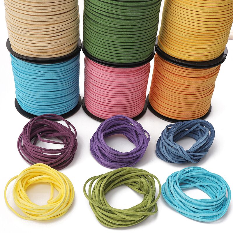 Mixed Colors Synthetic Suede L – Jewelry Making Event recenzja i cena