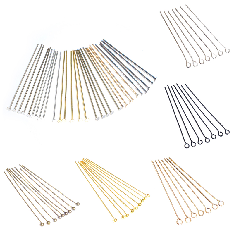 200Pcs/Lot 16-50mm Heads Eye F – Jewelry Making Eye Pins recenzja i cena
