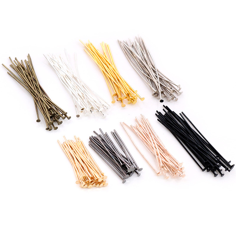 200Pcs/Lot 16-50mm Heads Eye F – Jewelry Making Eye Pins recenzja i cena