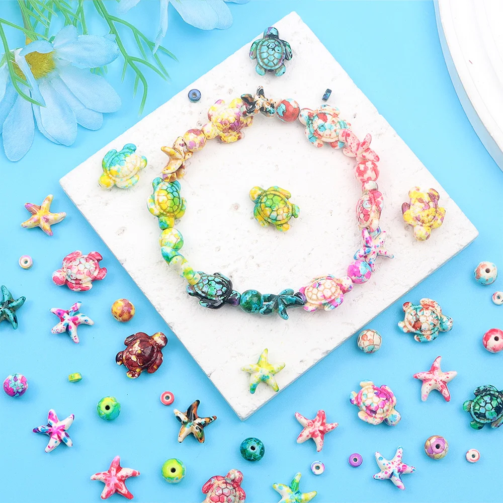 6/46/558pcs Multi-color Turquo – Jewelry Making For Birthday Party recenzja i cena