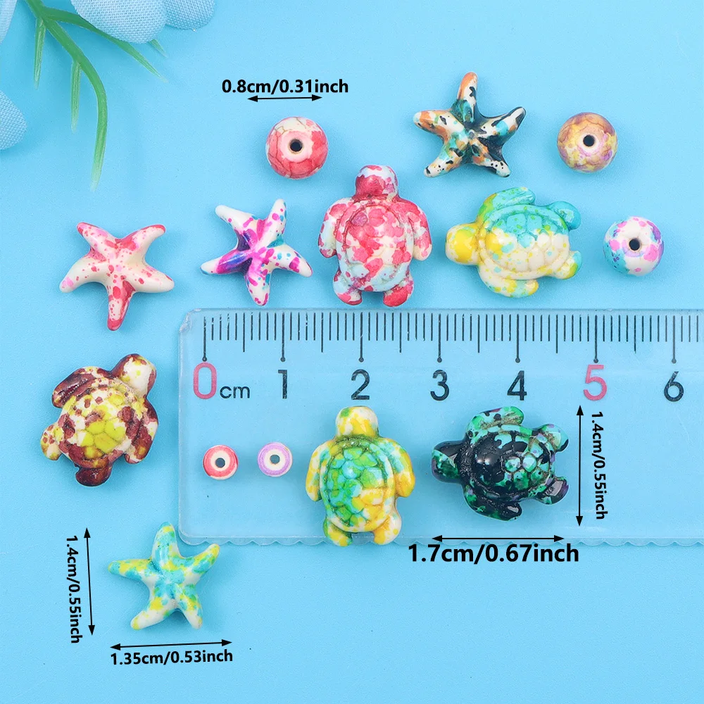6/46/558pcs Multi-color Turquo – Jewelry Making For Birthday Party recenzja i cena
