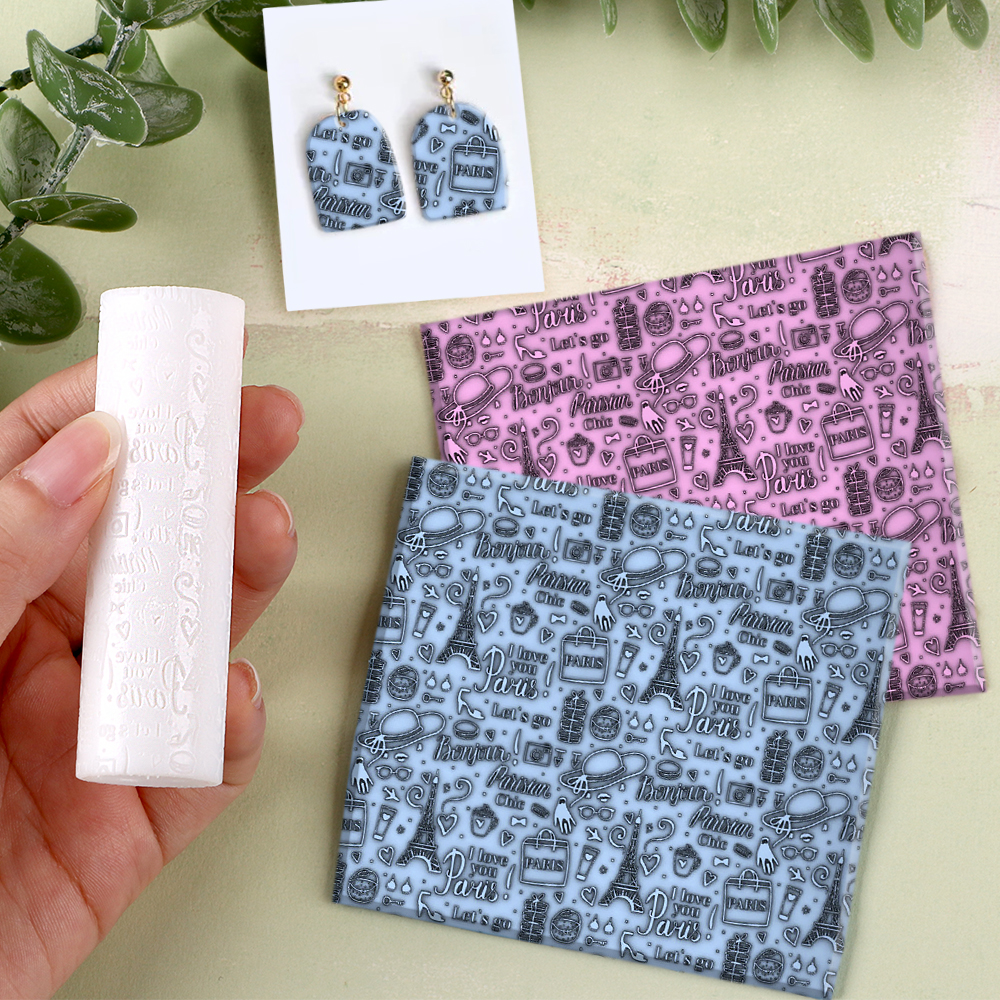 Roller Texture Polymer Clay/Vo – Jewelry Making Paris recenzja i cena