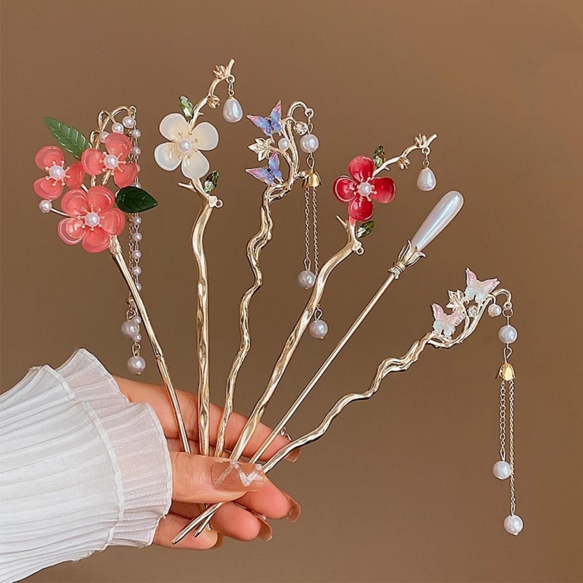 2025 New Flower Hairpin For Wo – Jewelry Making With Beads recenzja i cena