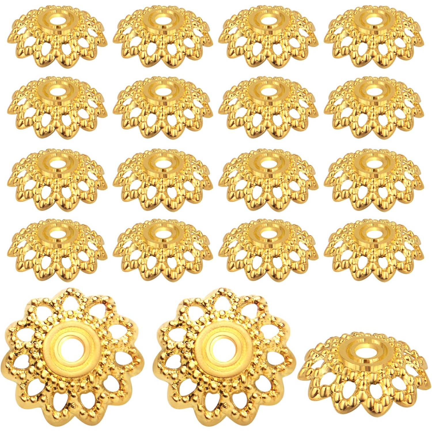200 Pieces Bead Caps Spacer Be – Jewelry Making Bali recenzja i cena