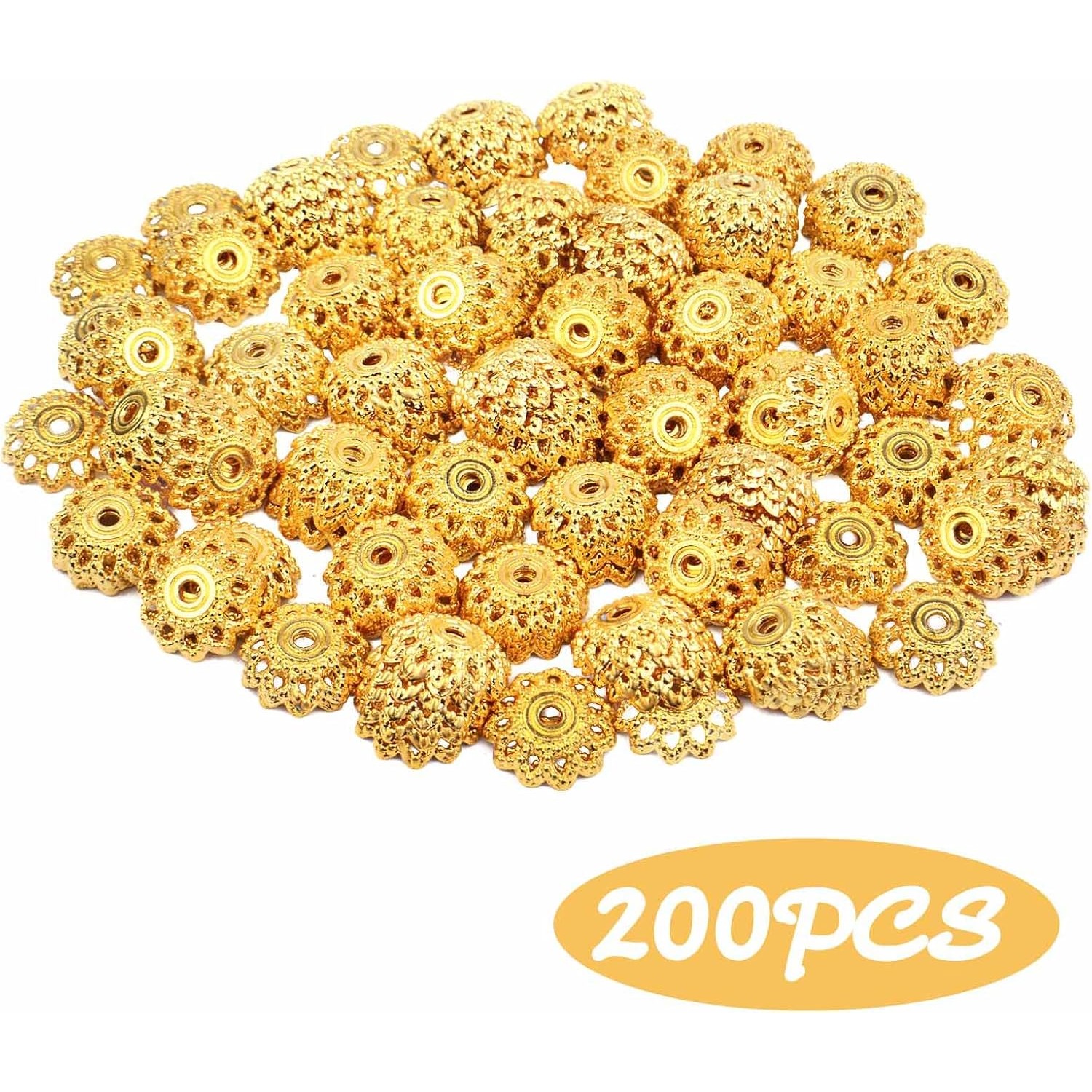 200 Pieces Bead Caps Spacer Be – Jewelry Making Bali recenzja i cena