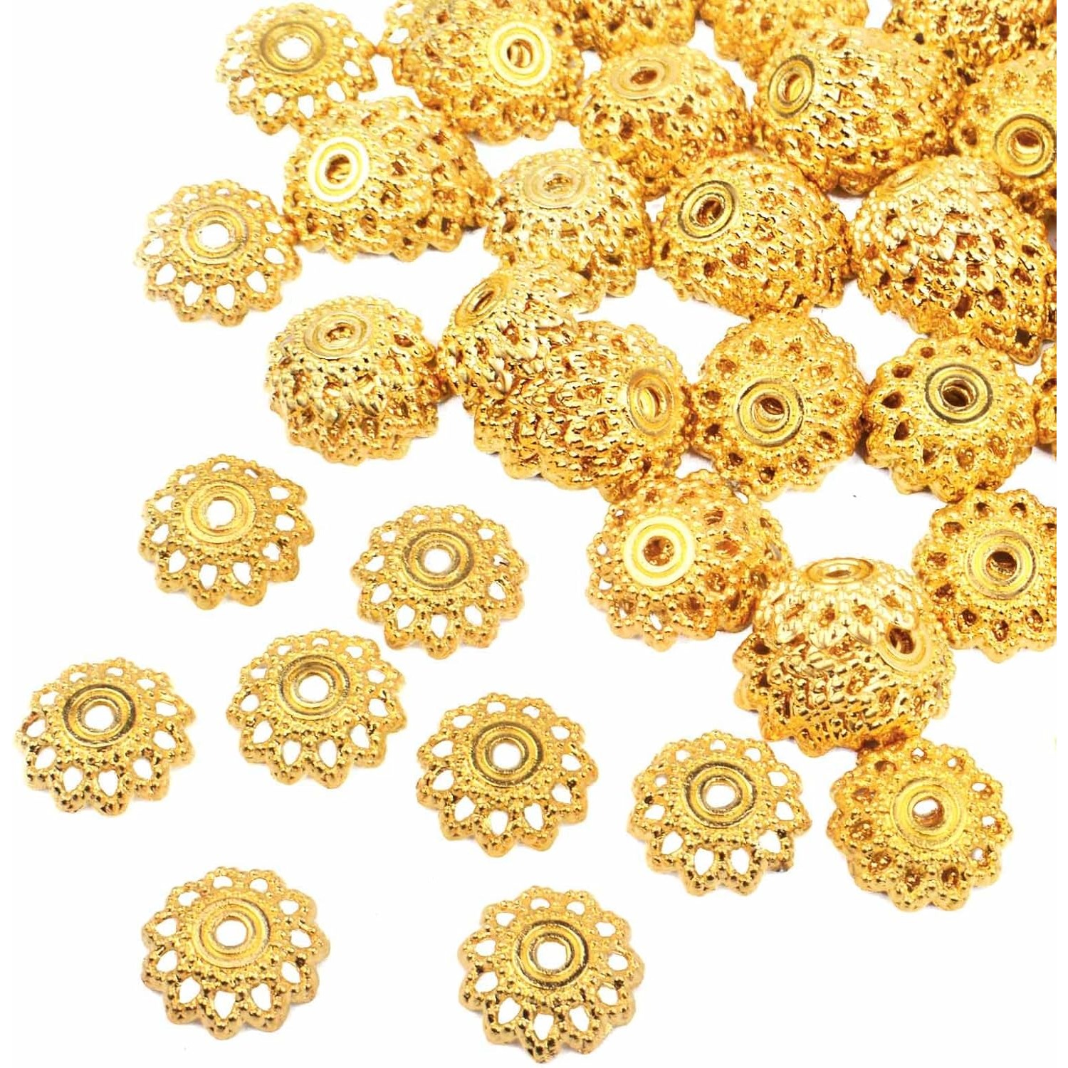 200 Pieces Bead Caps Spacer Be – Jewelry Making Bali recenzja i cena