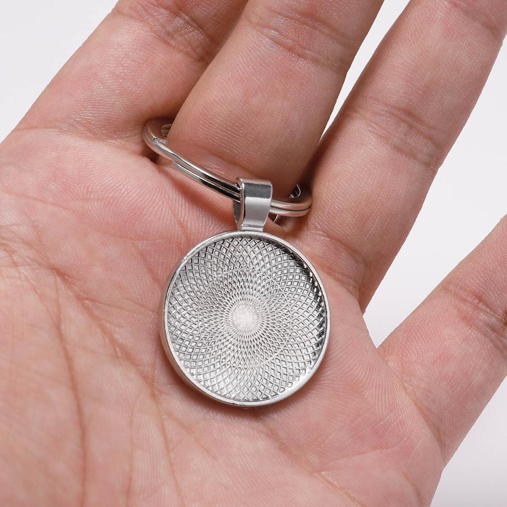 5Pcs/Lot 25mm Keychain With Pe – Pendant Blank Bezel recenzja i cena