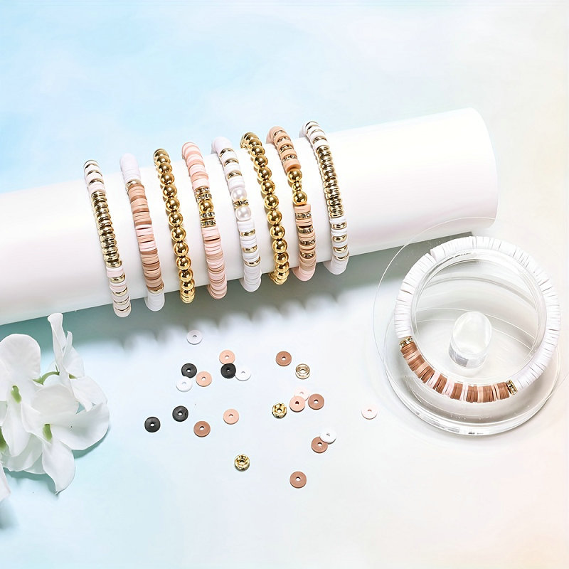 Style DIY Clay Beads Bracelet  – Jewelry Making For Birthday Party recenzja i cena