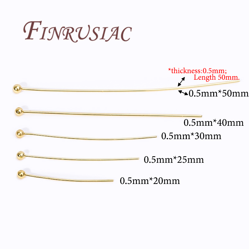 50Pcs 20-50mm Gold Plated Pins – Jewelry Making Eye Pins recenzja i cena