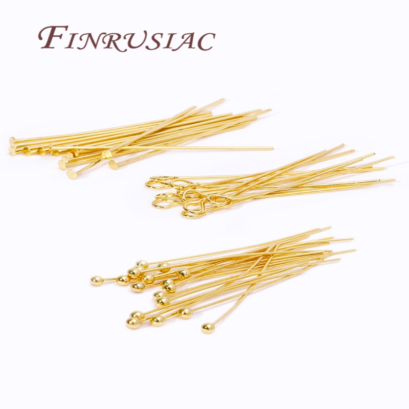 50Pcs 20-50mm Gold Plated Pins – Jewelry Making Eye Pins recenzja i cena