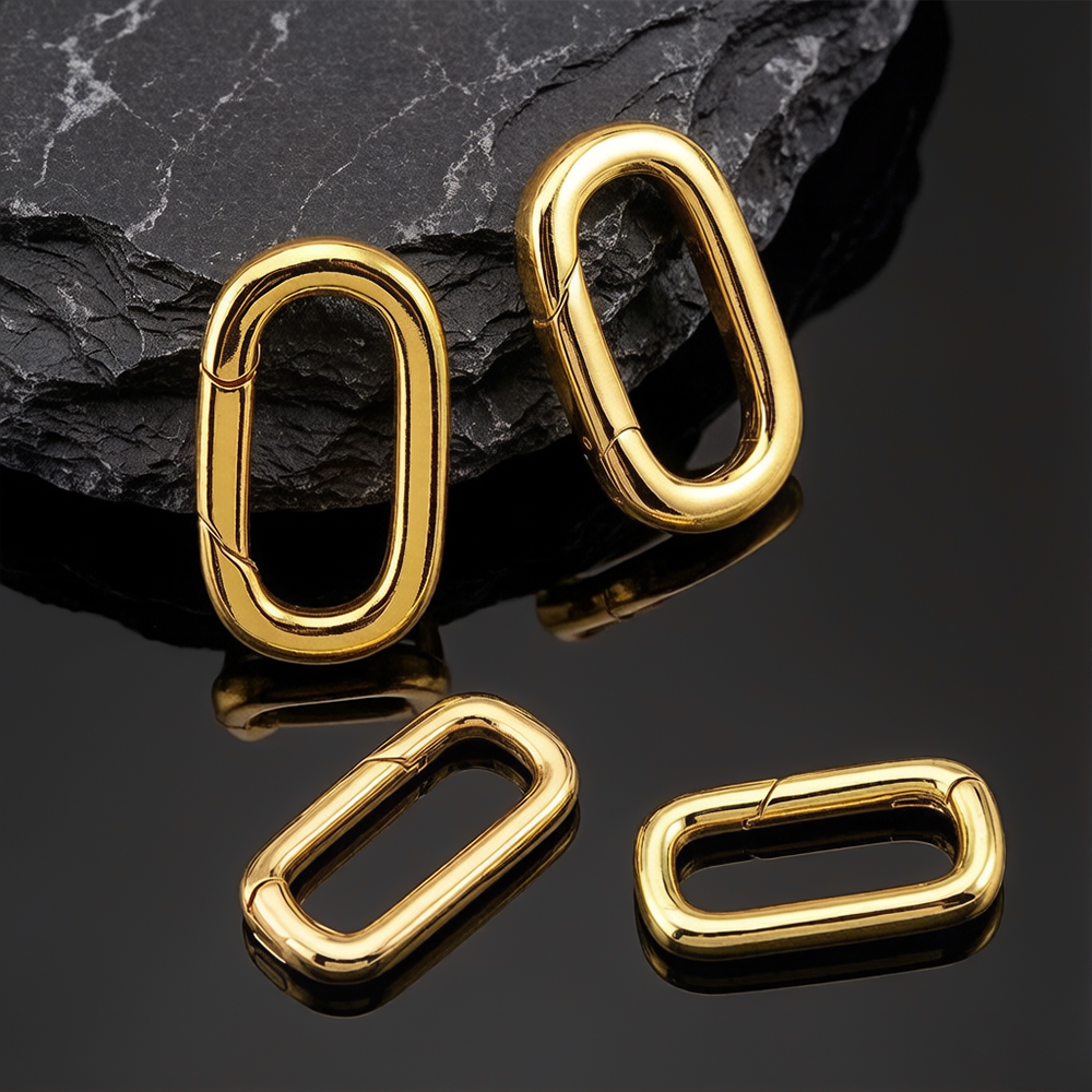 2pcs 18K Gold Plated Filled Ov – Jewelry Making With Beads recenzja i cena