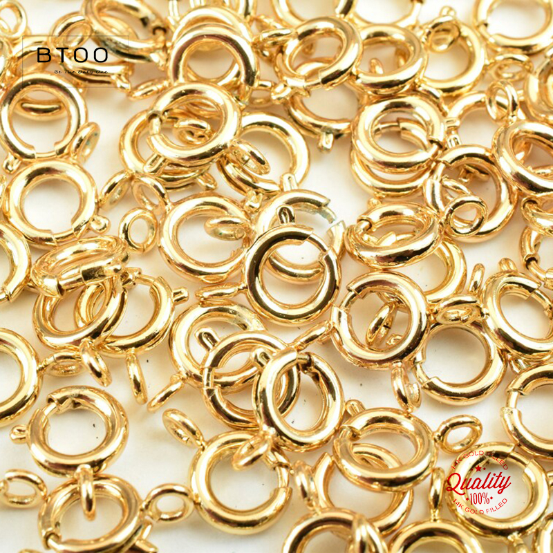14K Gold Filled Spring Ring Cl – Jewelry Making Brass recenzja i cena