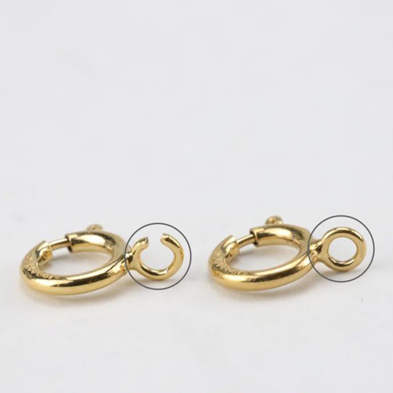 14K Gold Filled Spring Ring Cl – Jewelry Making Brass recenzja i cena