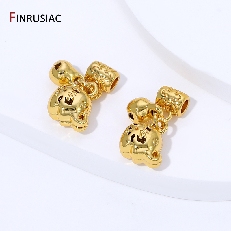 18K Gold Plated Brass Pendant  – Jewelry Making Youtube recenzja i cena